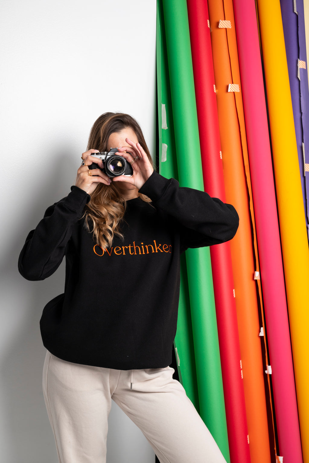 Overthinker (what if it all works out?) Sweatshirt