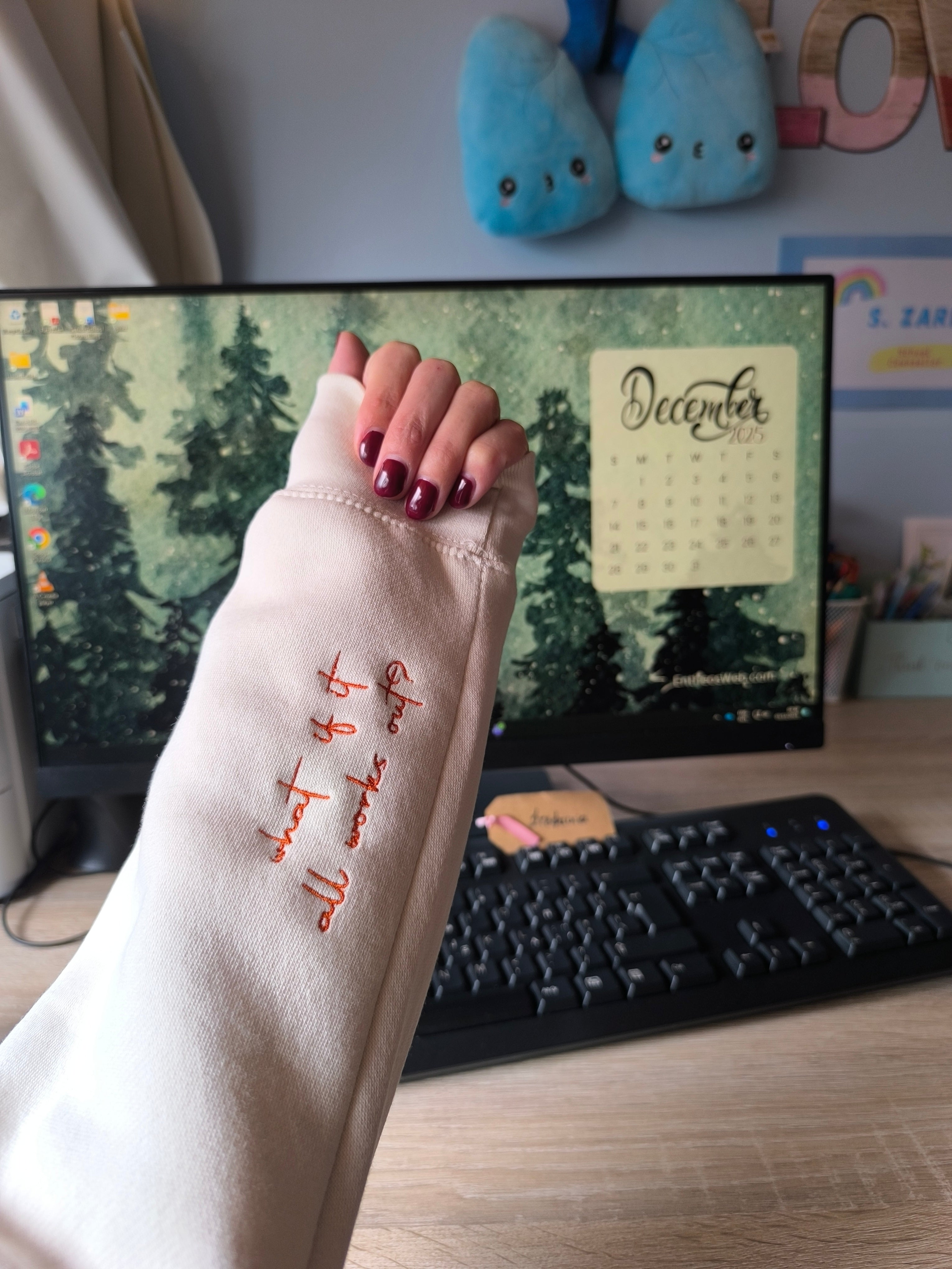 Overthinker (what if it all works out?) Sweatshirt