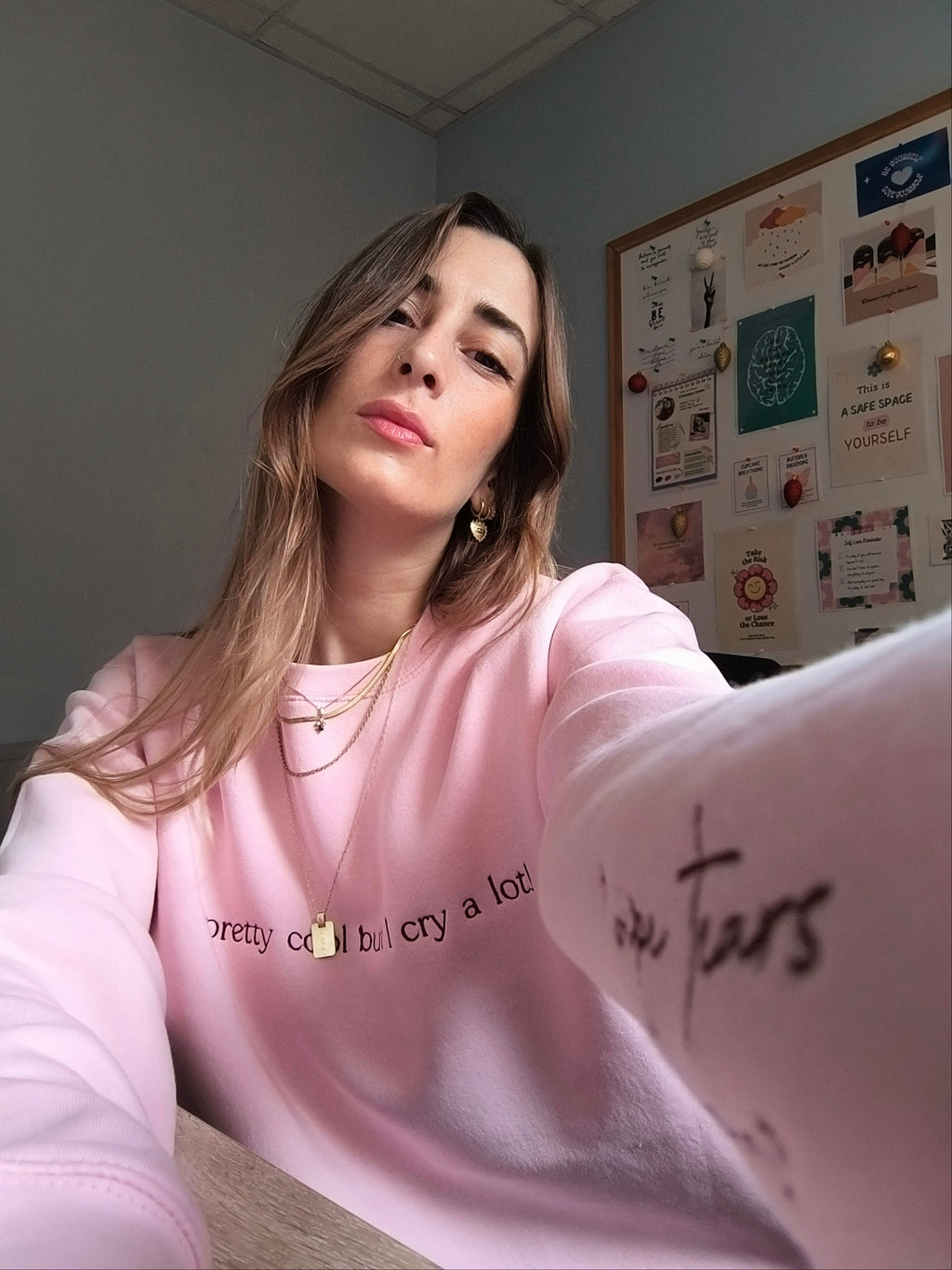 I cry a lot (*wipe tears here*) Sweatshirt